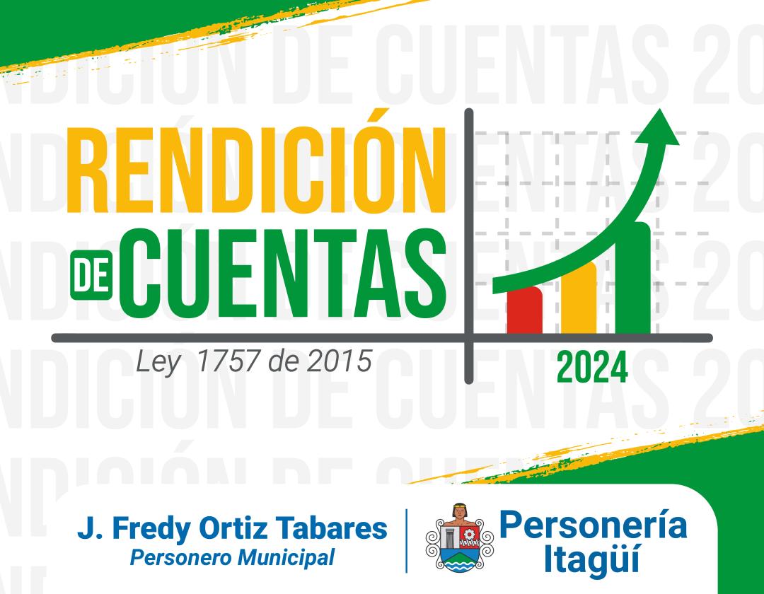 Rendición de cuentas 2024