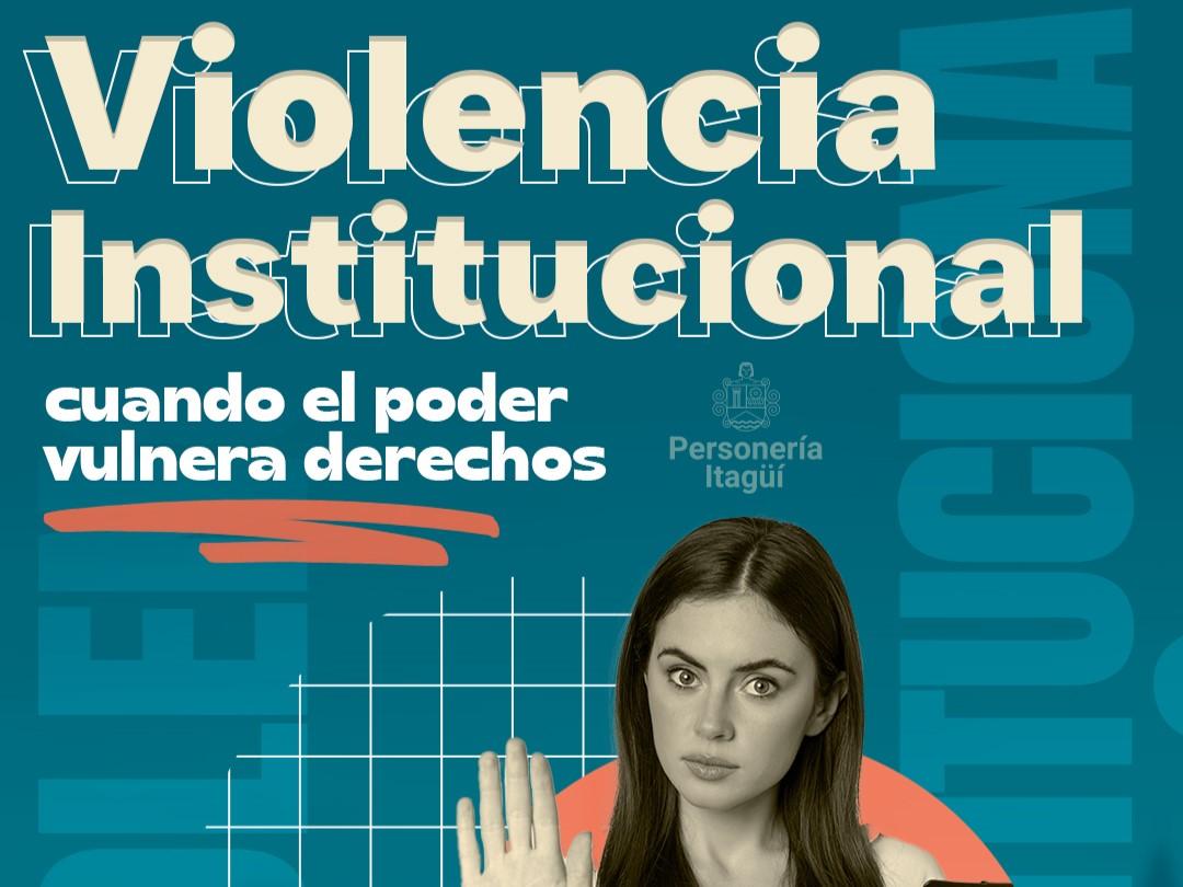 Post de apertura de la campaña que contiene el título y una mujer con la mano en posición de alto